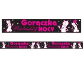 Wieczór panieński i kawalerski - PartyDeco Taśma party "Gorączka panieńskiej nocy" 7,5 cm x 6 mb TWP1 - miniaturka - grafika 1