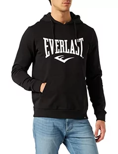 Męska bluza z kapturem do skateboardingu Everlast, czarna, L EU - Bluzy męskie - miniaturka - grafika 1