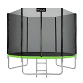 Trampoliny - Trampolina z siatką 312cm 10FT 4FIZJO - miniaturka - grafika 1