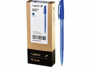 Długopis Rystor Kropka 0,5mm niebieski 12 sztuk - Długopisy - miniaturka - grafika 1