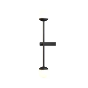 Czarna lampa ścienna  z kloszami MOD285WL-L10B3K z serii TOUCH - Lampy ścienne - miniaturka - grafika 1