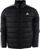 Kurtki męskie - Kurtka męska Adidas Kurtka męska adidas Essentials 3-Stripes Light Down czarna HZ4431 S - miniaturka - grafika 1