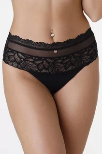 Majtki damskie - Majtki brazyliany Wonderbra WB000B2E 150 black - grafika 1