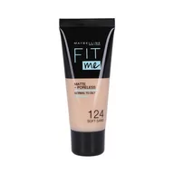 Podkłady do twarzy - Maybelline Fit Me Podkład Matujący 124 30ML - miniaturka - grafika 1