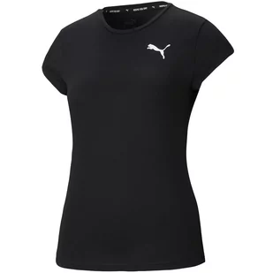 Puma, T-shirt damski sportowy Active Tee, 586857-01, Czarny, Rozmiar M - Koszulki i topy damskie - miniaturka - grafika 1
