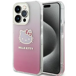 Etui HELLO KITTY IML Gradient do Apple iPhone 15 Pro Max Różowy - Etui i futerały do telefonów - miniaturka - grafika 1