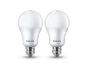 Żarówki LED - Żarówka LED 2 szt. E27 8 W = 60 W 806 lm Neutralna biel Philips Ecofit - miniaturka - grafika 1