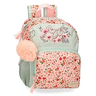 Plecaki - Movom Romantic Girl Mały plecak Wielobarwny 23x28x10 cms Poliester 6.44L, Wielobarwny, Mochila pequeña, Mały plecak - miniaturka - grafika 1