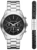 Zegarki męskie - Zegarek Michael Kors MK1056SET SLIM RUNWAY GIFT SET - - miniaturka - grafika 1