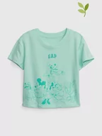 Kaftaniki dla niemowląt - GAP Koszulka w kolorze turkusowym - miniaturka - grafika 1