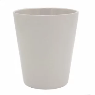 Doniczka Ceramiczna Na Kwiaty Szara 15 Cm - Donice - miniaturka - grafika 1