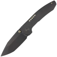 Noże - Nóż składany WE Knife Trogon Black Titanium, Black Stonewashed CPM 20CV by Brian Brown (WE22002B-2) - miniaturka - grafika 1