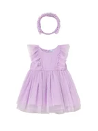 Sukienki i spódniczki dla dziewczynek - Mayoral Sukienka elegancka 1905 Fioletowy - miniaturka - grafika 1