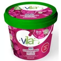 Vila sp. z o.o. sp. k Nawóz do rododendronów, hortensji 3kg wiaderko - Nawozy ogrodnicze - miniaturka - grafika 1