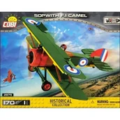Samoloty i helikoptery - COBI COBI 2975 SMALL ARMY Sopwith F.1 Camel - brytyjski samolot myśliwski p6 - miniaturka - grafika 1