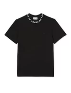 Koszulki męskie - Lacoste T-shirt męski, Czarny, XXL - miniaturka - grafika 1