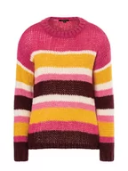 Swetry damskie - More & More Sweter w kolorze różowo-pomarańczowo-czarnym - miniaturka - grafika 1