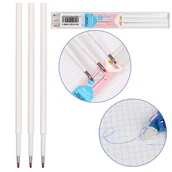 Wkłady do długopisów - Wkłady do długopisu wymazywalnego 0.5mm, niebieski, 3szt. - miniaturka - grafika 1