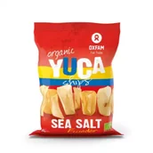 Chipsy - Oxfam Fair Trade Chipsy z manioku z solą morską 60 g Bio - miniaturka - grafika 1