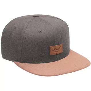 Czapki męskie - Reell czapka z daszkiem Suede Cap Heather Charcoal 140) - grafika 1