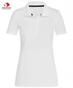 Koszulki i topy damskie - Damska Koszulka POLO Bez Nadruku STEDMAN 9150 Wysoka Jakość BIAŁA Rozm: L - miniaturka - grafika 1