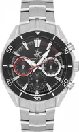 Zegarki męskie - Zegarek męski BEVERLY HILLS BP3599X.350 stalowy fashion - miniaturka - grafika 1