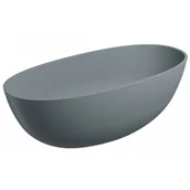 Wanny - OMNIRES SHELLWWAG SHELL M+ wanna wolnostojąca, 160x75 cm, z syfonem ash grey - miniaturka - grafika 1