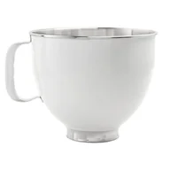 Akcesoria i części AGD - KitchenAid Ozdobna dzieża biała 4,8l 5KSM5SSBWH 5KSM5SSBWH+ - miniaturka - grafika 1
