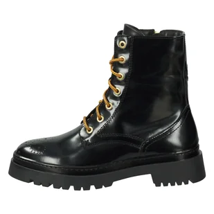 Damskie Trapery GANT ALIGREY 25541390-G00 – Czarny - Botki damskie - miniaturka - grafika 1