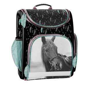 Paso Tornister szkolny Horse PP21KE-524 5903162102498 - Plecaki szkolne i tornistry - miniaturka - grafika 1