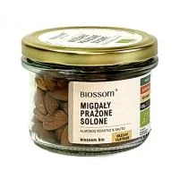 Biossom Migdały prażone i solone bezglutenowe 120 g Bio - Orzeszki - miniaturka - grafika 1