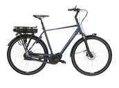 Rowery elektryczne - Rower elektryczny KROSS SENTIO HYBRID 4.0 rozmiar XXL Granatowy - miniaturka - grafika 1