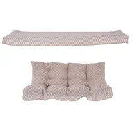 Poduszki ogrodowe - Poduszki z daszkiem na huśtawkę 138 cm Tora H031-05PB PATIO - miniaturka - grafika 1