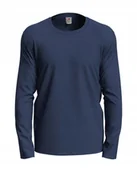 Koszulki męskie - Koszulka męska z długim rękawem Stedman Comfort-T Long Sleeve Navy Blue XXL - miniaturka - grafika 1