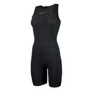 Pozostała odzież dla rowerzystów - Rogelli TAUPO 030.007 damski strój triathlonowy czarny - miniaturka - grafika 1