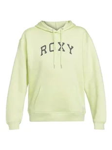 Roxy Top SURF STOKED HOODIE SZCZOTKOWANA E damska zielona XL - Koszulki i topy damskie - miniaturka - grafika 1