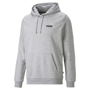 Męska bluza z kapturem i małym dwukolorowym logo Essentials+ PUMA - Bluzy sportowe męskie - miniaturka - grafika 1