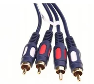 Kable - KABEL 2XRCA - 2XRCA CHINCH 2- RCA łezka 0,5m VITALCO - miniaturka - grafika 1