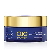 Kremy do twarzy - NIVEA Q10 Power Przeciwzmarszczkowy Wyjątkowo odżywcza pielęgnacja na noc (1 x 50 ml), pielęgnacja twarzy wzbogacona organicznym olejkiem arganowym i naturalnym Q10, krem na noc do skóry suchej i - miniaturka - grafika 1