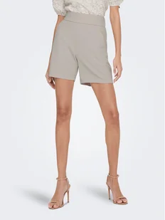 JDY Szorty materiałowe Louisville 15289586 Szary Loose Fit - Spodenki damskie - miniaturka - grafika 1