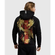 Bluzy sportowe męskie - Venum x Tekken Bluza Z Kapturem Hoodie Marshall Law Black/Red/Gold - miniaturka - grafika 1