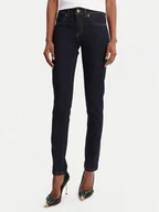 Spodnie damskie - Versace Jeans Couture Jeansy 79HAB5J1 CDW02 Granatowy Tapered Fit - miniaturka - grafika 1