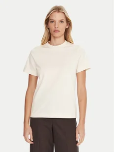 Lacoste T-Shirt TF0355 Beżowy Regular Fit - Koszulki i topy damskie - miniaturka - grafika 1