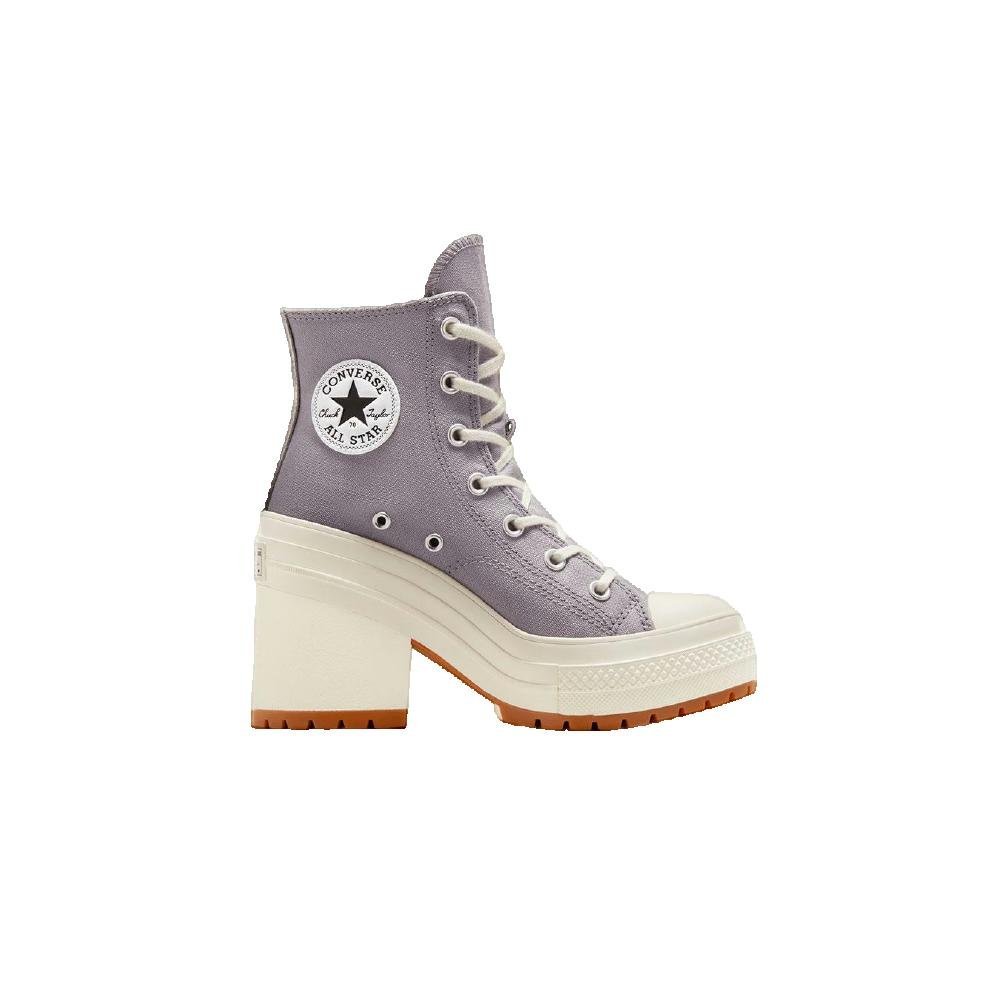 Botki damskie Converse Chuck 70 De Luxe Heel w kolorze fioletowym