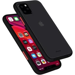 Mercury Peach Garden iPhone X/Xs czarny/black - Etui i futerały do telefonów - miniaturka - grafika 1