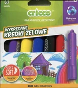 Kredki, ołówki, pastele i pisaki - AMEX Kredki żelowo-pastelowe 3w1 kolorów CRICCO - miniaturka - grafika 1