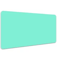 Podkładki na biurko - Ochronna mata podkładka na biurko miętowa 100x50 cm, Dywanomat - miniaturka - grafika 1
