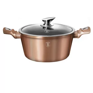 Berlinger Haus Garnek z pokrywką Rosegold Metallic Line 4,8 l - Garnki - miniaturka - grafika 2
