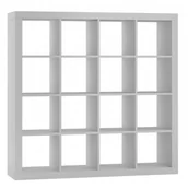 Regały - TOP E SHOP ! top e shop REGAŁ KALAX BIAŁY 4 x 4 KOMPLET - miniaturka - grafika 1