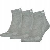 Skarpetki męskie - Puma Skarpety Cushioned Quarter 3-Pack 90794303 R 35-38 - miniaturka - grafika 1